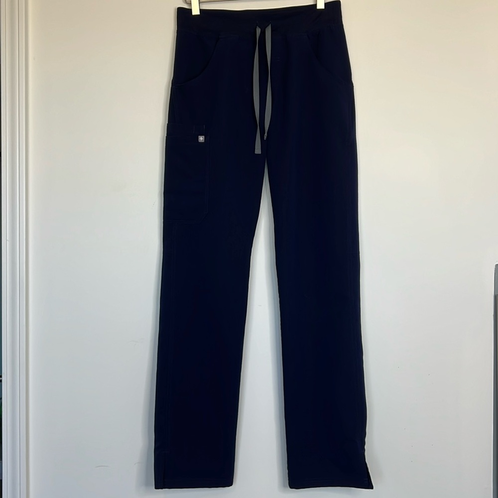 FIGS TECHNICAL COLLECTION ~ NAVY BLUE SCRUB PANTS ~ SIZE XS/T